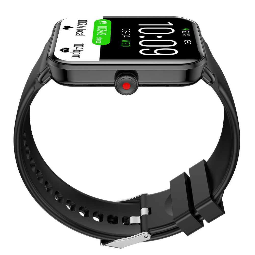 EC118，Health Monitoring, Fitness Tracking, Bluetooth Calling, IP68 Waterproof