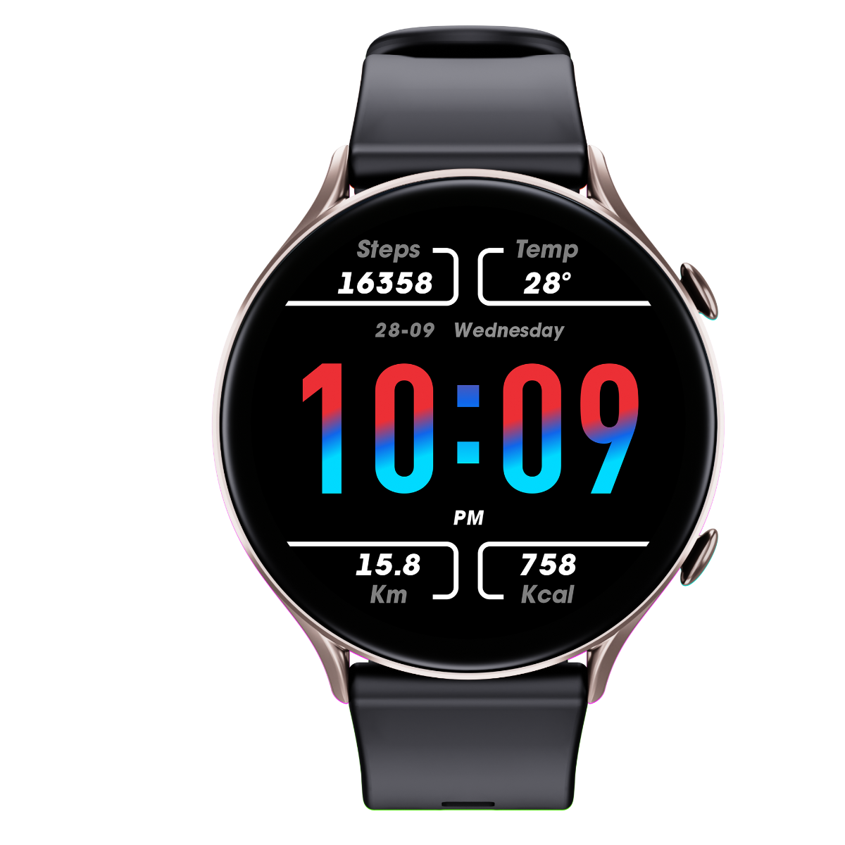 EC125 Smartwatch: 1.46 - inch display, Bluetooth 5.3, health tracking