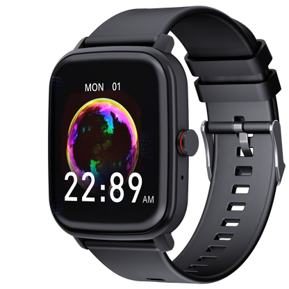 EC127 Smartwatch: 1.83" TFT Screen, 5.3 BT, Health Monitoring, Music Control