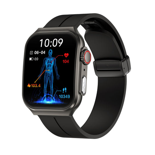 EA308 Smartwatch: 1.96" HD Screen, Bluetooth Calling, Heart Rate, Sport Modes, IP68