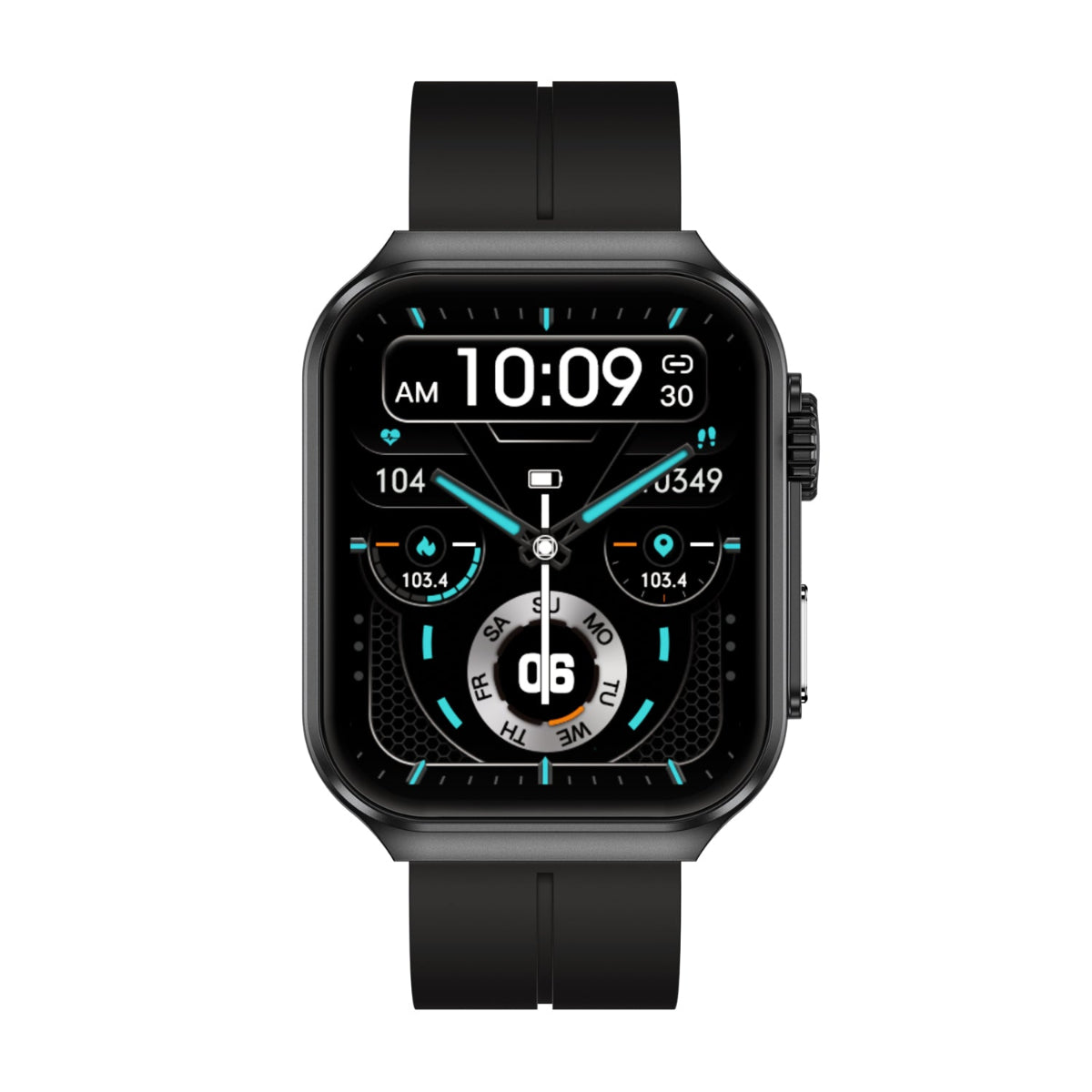 EA308 Smartwatch: 1.96" HD Screen, Bluetooth Calling, Heart Rate, Sport Modes, IP68