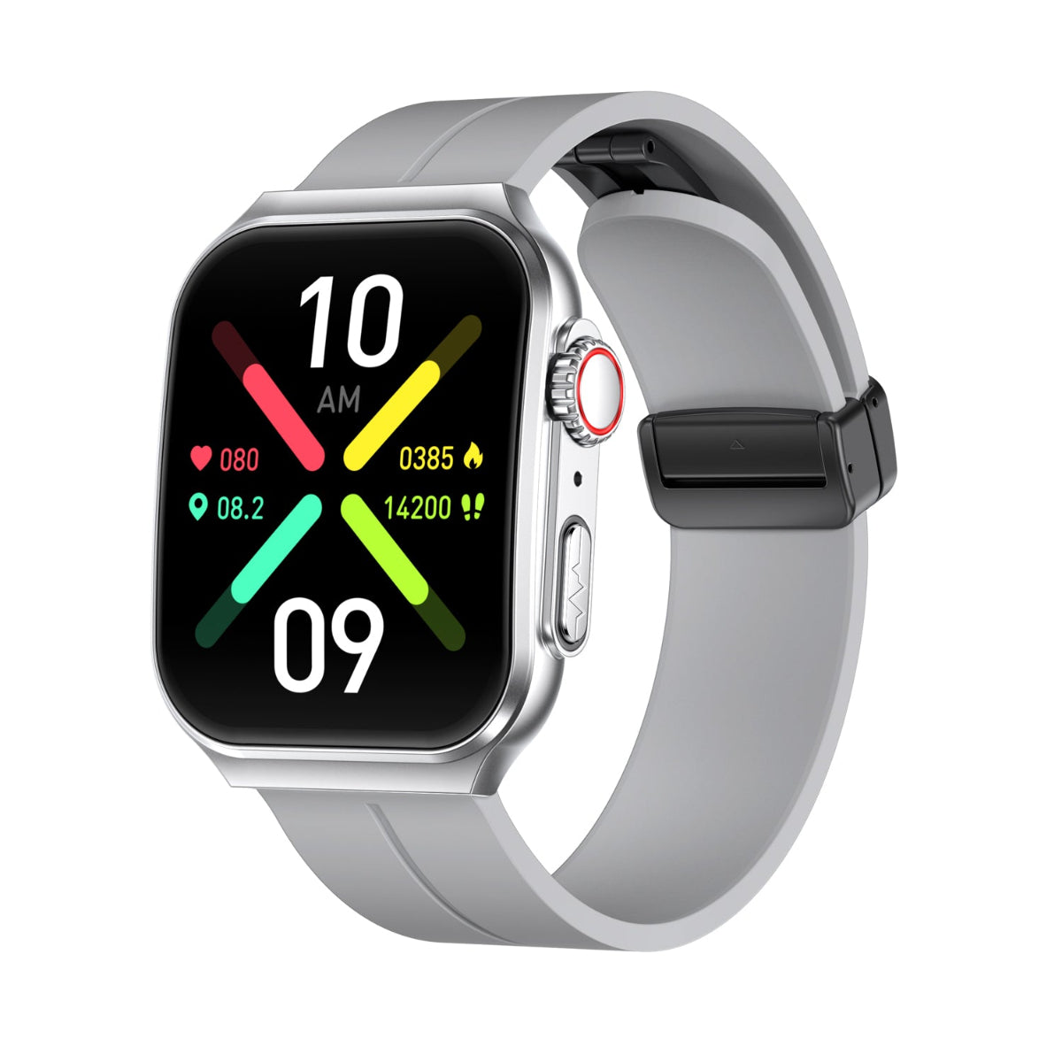 EA308 Smartwatch: 1.96" HD Screen, Bluetooth Calling, Heart Rate, Sport Modes, IP68