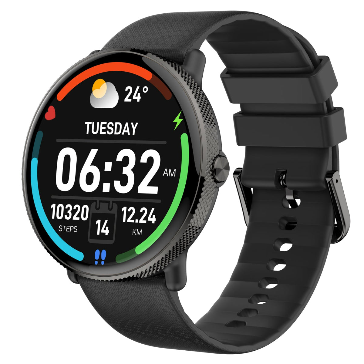 EA309 Smartwatch with 1.43'' AMOLED Display, IP68 Waterproof, Health Tracking