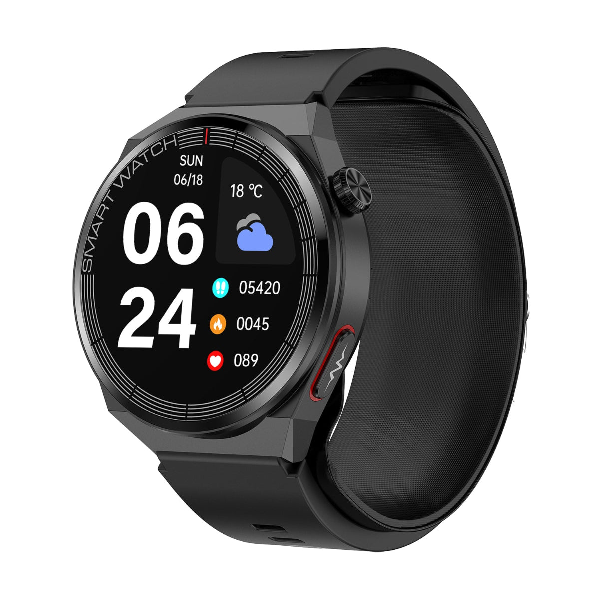 EA309 Smartwatch: Air Pump Blood Pressure + ECG + Multi-Sport Modes