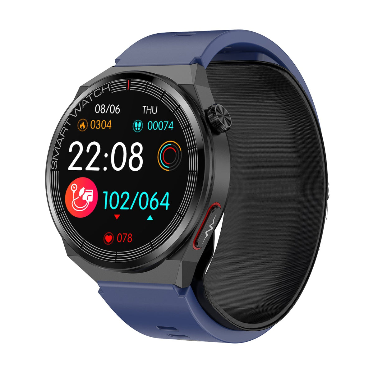 EA309 Smartwatch: Air Pump Blood Pressure + ECG + Multi-Sport Modes