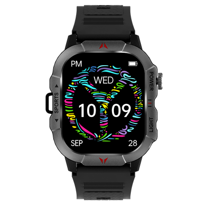 EC129 Smartwatch: 2.01 - inch screen, 320mAh battery, Bluetooth 5.3