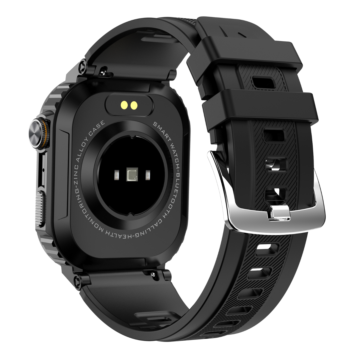 P55 Rugged Smartwatch with 2.01'' HD Display, IP68 Waterproof, Long Battery