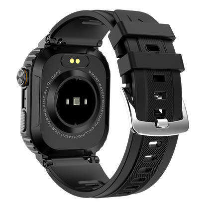 P55 Rugged Smartwatch with 2.01'' HD Display, IP68 Waterproof, Long Battery