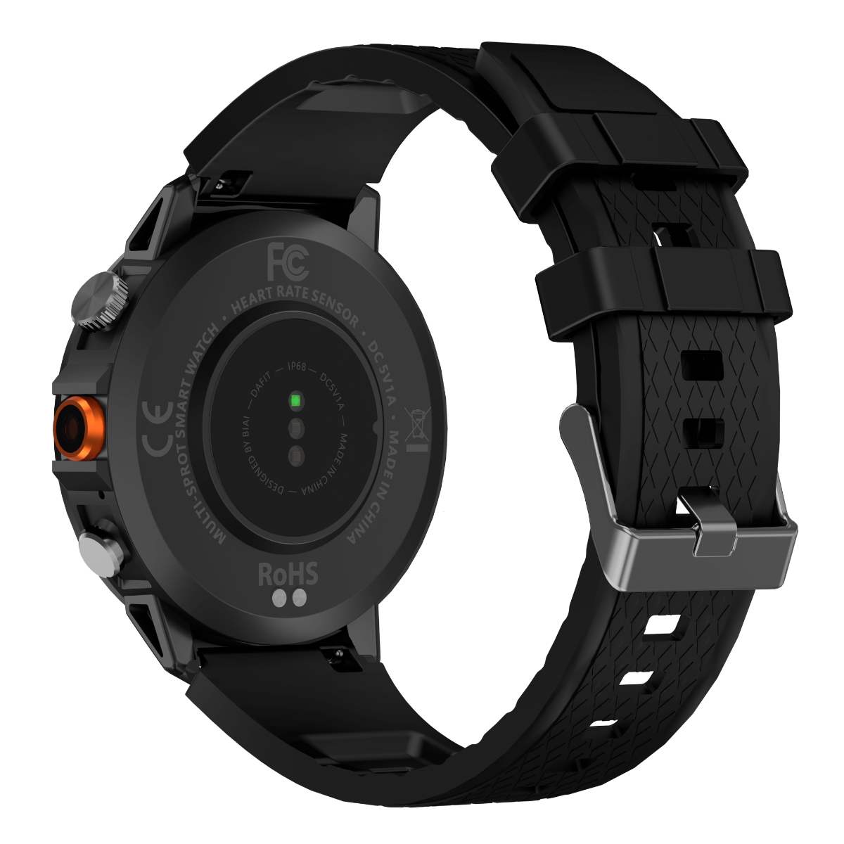 EC126 Smartwatch: 1.46 - inch screen, BT5.3, 330mAh battery. Health tracking